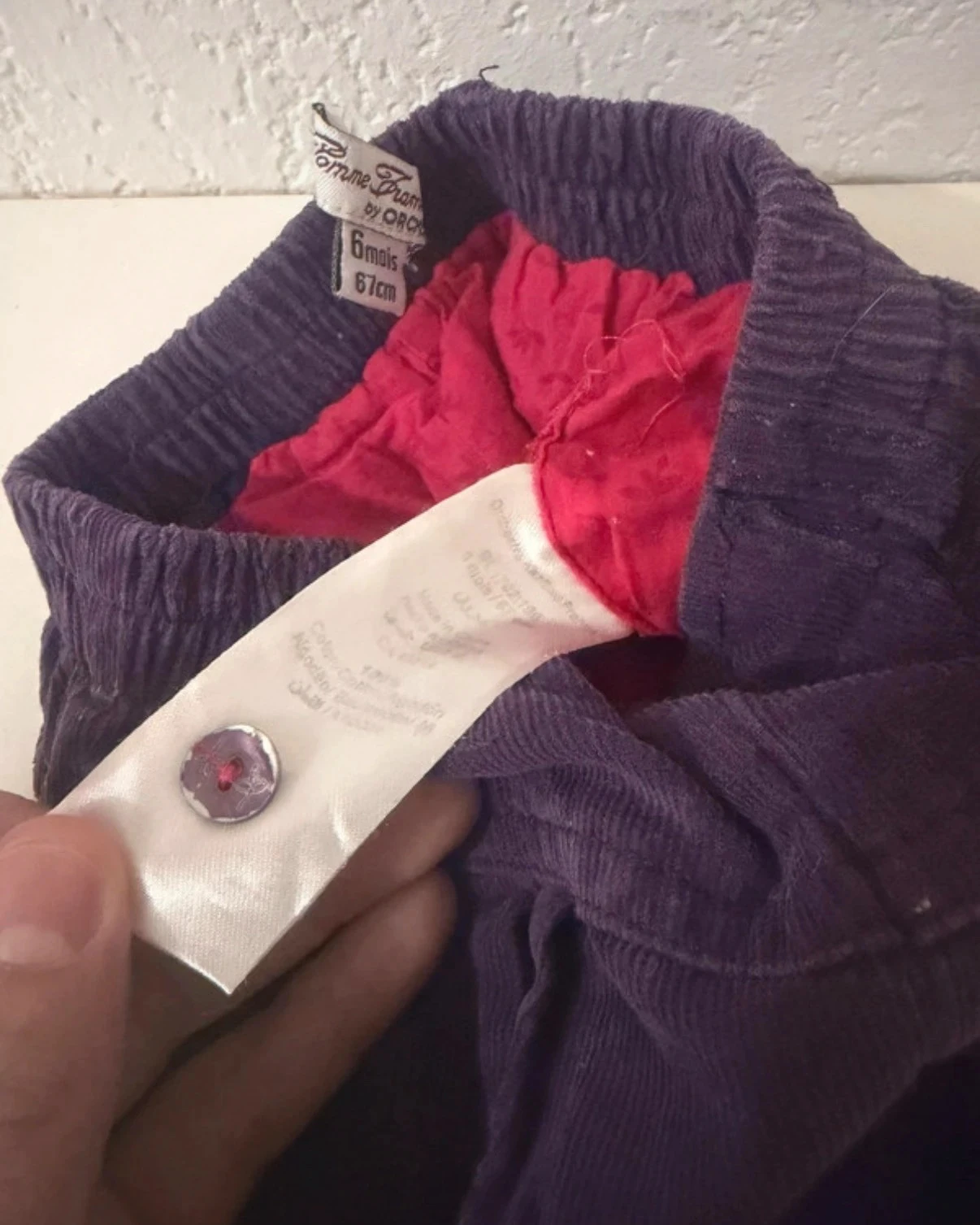 Baby girl lot 6 months – Jean Bourget & Pomme Framboise – photo 7